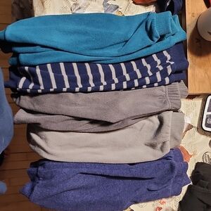 Blue and Gray Kids Bottoms Bundle